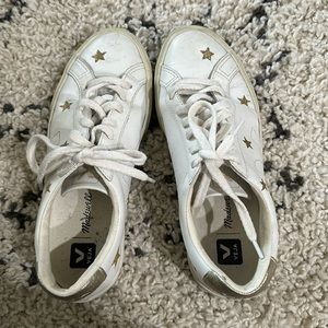 Veja x Madewell Esplar Gold Star Sneakers